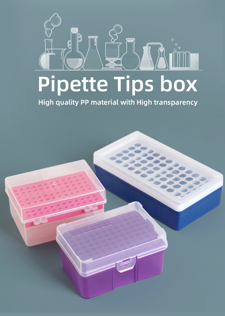 racked pipette tips